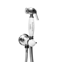Hygienic shower with mixer