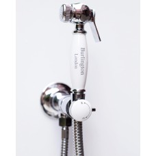 Hygienic shower with mixer