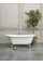 Batello Bath with Chrome claw legs