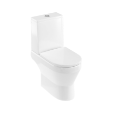 Monobloka tualete pods Curve2 bez apmales ar atvērtu atzveltni un sedeklis ar lēnās aizvēršanas mehānismu