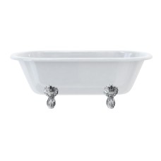 Windsor 170cm Double Ended Bath with Luxury Feet (chrome claw legs)