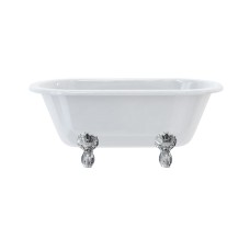 Windsor 150cm Double Ended Bath with Luxury Feet (chrome claw legs)