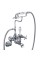 Claremont Bath Shower Mixer Wall Mounted, Chrome