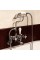 Claremont Bath Shower Mixer Wall Mounted, Chrome (center distance 180 mm)