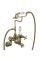 Claremont Bath Shower Mixer Wall Mounted, Gold
