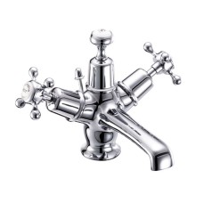 Claremont Basin Mixer with Pop-up Waste, Chrome