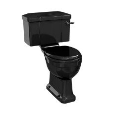 Ekskluzīvs monobloka tualetes pods ar 520mm cisternu ar keramikas rokturi un sēdeklis ar lēnās aizvēršanas mehānismu
