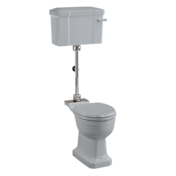 Bespoke Standard Medium Level WC with 520mm Lever Cistern and Soft Close Seat