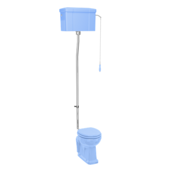 Ekskluzīvs augsta līmeņa tualetes pods ar cisternu ar keramikas rokturi vienkāršu skalošanu un sēdeklis ar lēnās aizvēršanas mehānismu