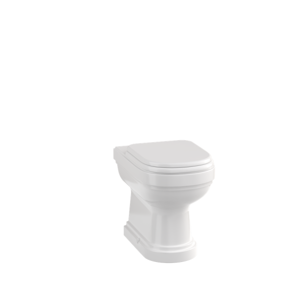 Riviera Back-to-wall WC and Riviera WC seat soft-close - White