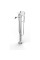 Arcade Single Lever Bath Shower Filler Floor Mounted inc. Floor Mounting Kit with Arcade brass tap lever for single bath filler, Chrome