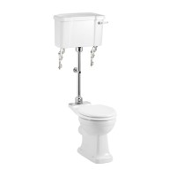Regal Medium Level WC with 520 Lever Cistern