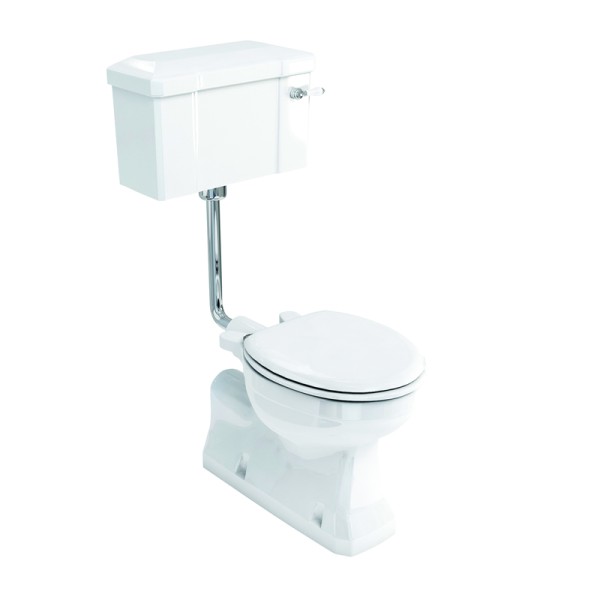 S Trap Low Level WC with 520 Lever Cistern 