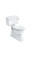 Monobloka tualetes pods ar vertikālu izvadi ar 520mm cisternu ar keramikas rokturi 
