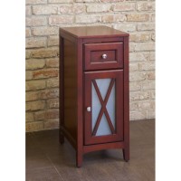 Single door base unit 844 х 498 х 360 mm matt mahogany
