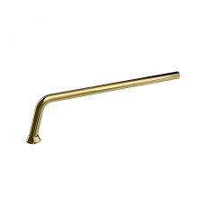 P-trap Connection Pipe, gold
