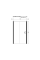 120cm slider, soft close 