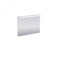 Aqua Cabinets - 900mm Wide Compact Illuminated LED Mirror - White