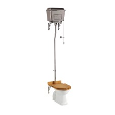 Standard High Level WC with Chrome Lever Cistern
