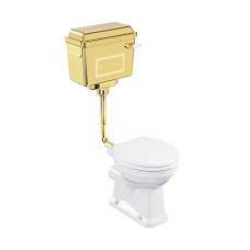 Standard Low Level WC with 440 Gold Cistern (seat not included)