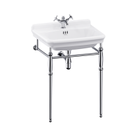 Guild 620 Basin & Washstand & Traditional bottle trap & Guild Basin Mono & Click Clack basin waste (chrome)
