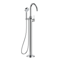 Hoxton 2.0 grīdas viena roktura vannas un dušas jaucējkrāns