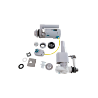 Pilns furnitūras komplekts augsta līmeņa WC skalošanas tvertnei, izņemot skalošanas vilkmi (stieni)