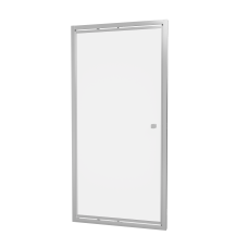 Hoxton 6 salokāmās durvis, hromētas