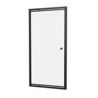 Hoxton 6 šarnīra durvis, matēti melnas