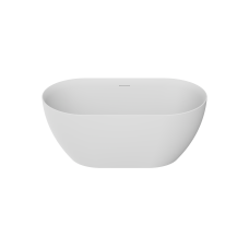 Formoso Petite akrila vanna ar integrētu pārplūdi un balto noteku 1500 x 800 mm