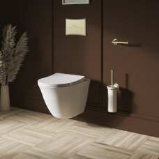 Strand Piekarināms bezmalas WC pods (ar sēdekli)