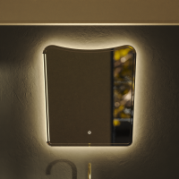 Strand LED spogulis, 600 × 650 mm