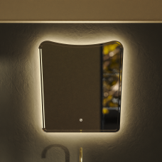 Strand LED spogulis, 600 × 650 mm