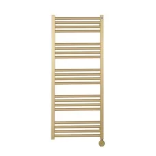 MPRO 480 x 1140 mm elektriskais dvieļu žāvētājs matēts misiņš