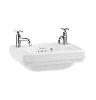 Izlietne Riviera 450 mm ar 2 maisītāja caurumiem