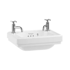Izlietne Riviera 450 mm ar 2 maisītāja caurumiem