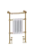 Trafalgar radiators ar leņķveida radiatora vārstiem - zelts
