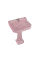 Ekskluzīva Confetti Pink Edwardian 610 mm izlietne un klasisks pjedestāls