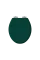 Sēdeklis ar hroma eņģēm un ar lēnās aizvēršanas mehānismu Guild