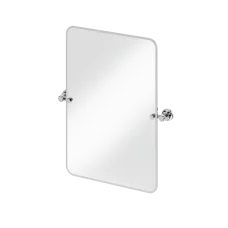 Taisnstūra spogulis 450 x 650 x 5 mm ar 1909 stiprinājumu