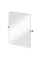 Taisnstūra spogulis 650 x 850 x 5 mm ar 1909 stiprinājumu