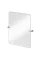 Taisnstūra spogulis 650 x 850 x 5 mm ar 1909 stiprinājumu