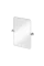 Taisnstūra spogulis 450 x 650 x 5 mm ar 1850 stiprinājumu