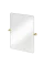 Taisnstūra spogulis 650 x 850 x 5 mm ar 1850 stiprinājumu