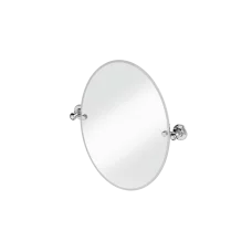 Ovāls spogulis 400 x 500 x 5mm ar 1850 stiprinājumu