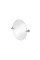 Ovāls spogulis 400 x 500 x 5mm ar 1850 stiprinājumu
